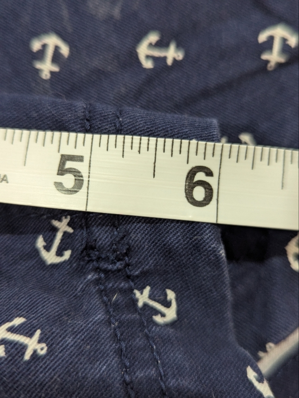 Dockers Women's Navy Blue White Anchor Shorts Size 16 *EUC - Picture 11 of 12